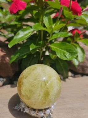 Citrine  Crystal Sphere